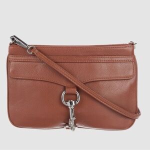 Rebecca Minkoff Skinny Mac with Crossbody Strap, Brown